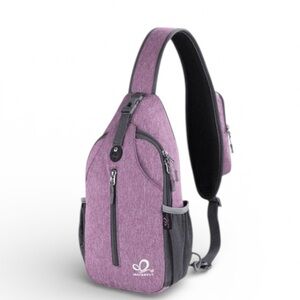 Waterfly Urban Elite 2.0 UltraLight Crossbody Sling Bag in Purple 5L